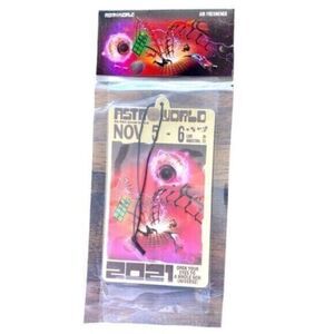 NWT Travis Scott Astroworld Air Freshner - Nov 5-6 2021 Tour Merch